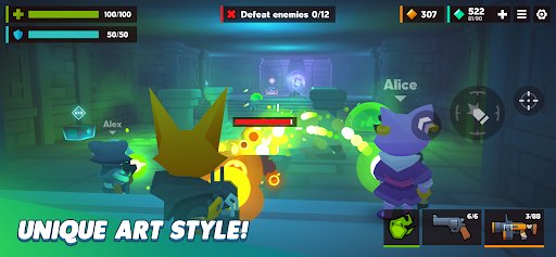 Roguelike cooperativo de Feral Frontier